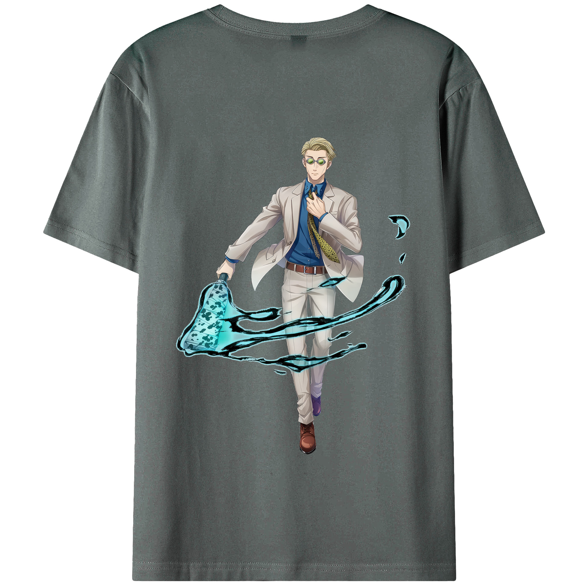 （画像用） 呪術廻戦 Jujutsu Kaisen 綿100％半袖Tシャツ（背面プリント）